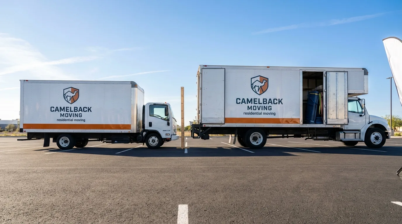 Moving truck size capacity guide in West Terre Haute